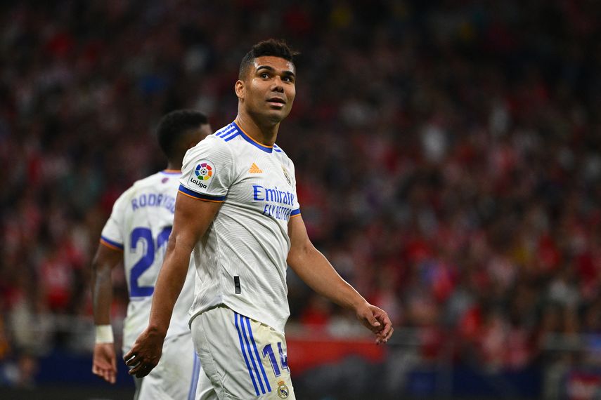 Jugadores del Real Madrid se despiden de Casemiro