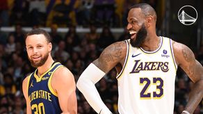 NBA: Golden State de Stephen Curry supera a los Lakers de LeBron James