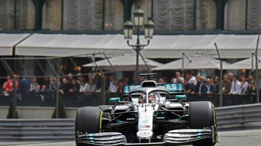 Los Mercedes reafirman su dominio en los libres de Mónaco