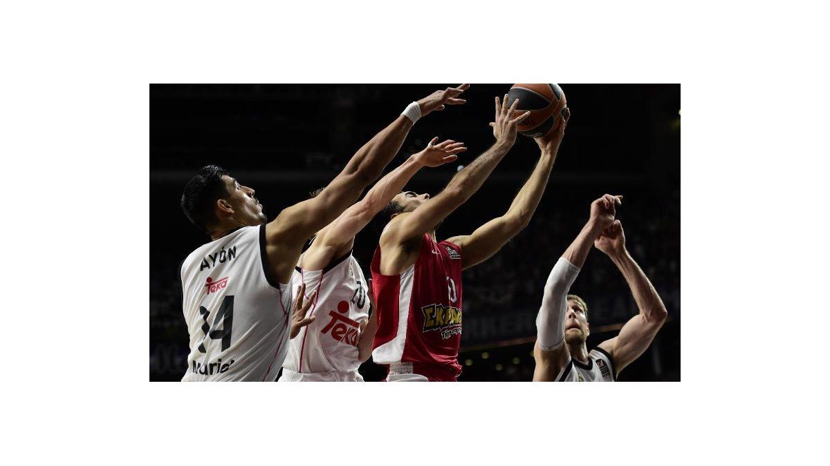 El Real Madrid, campeón de Europa de básquetbol tras ganar 78-59 a Olympiacos