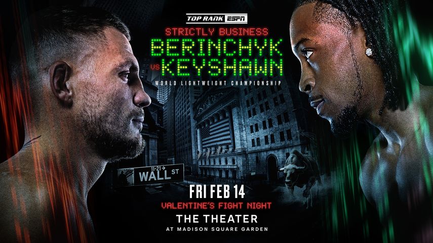 Denys Berinchyk vs Keyshawn Davis