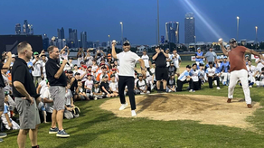 Mariano Rivera y Albert Pujols estuvieron en Dubái con Baseball United