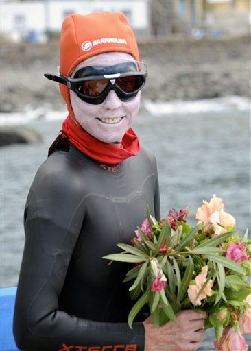 Mujer de 56 años la primera en cruzar el Atlántico