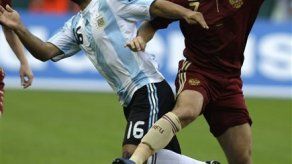 Argentina derrota 3-2 a Rusia en amistoso