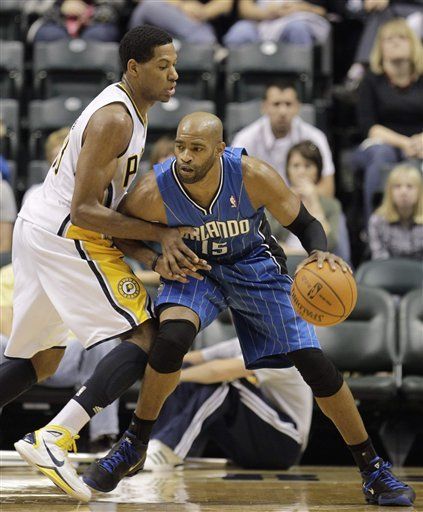 NBA: Magic 93, Pacers 86; Carter acierta seis de tres puntos