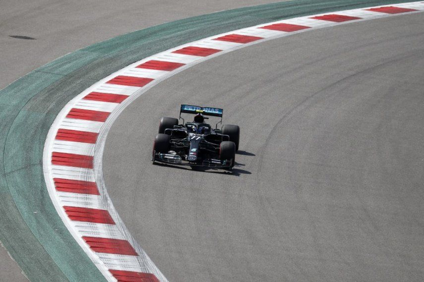F1: Bottas, de Mercedes, domina prácticas para GP de Rusia