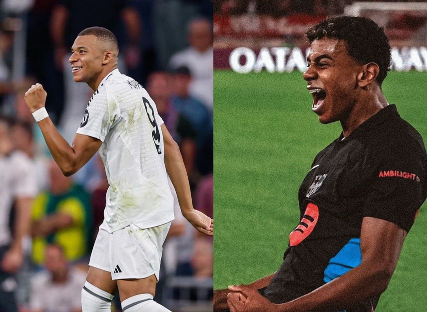 El Clásico: Una nueva era inicia con Kylian Mbappé vs Lamine Yamal