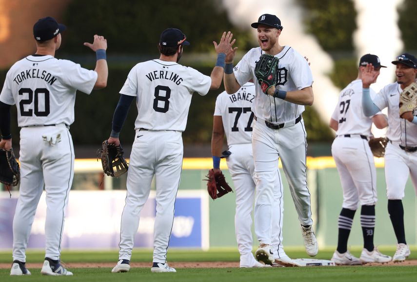 MLB: Los Tigres blanquean a los Guardianes y se ponen a uno de la clasificación