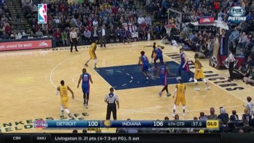 Pacers doblegan a Pistons, con 30 puntos de George