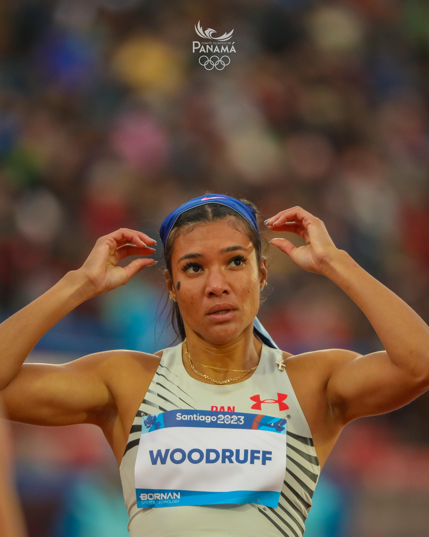 Gianna Woodruff impuso nuevo récord nacional
