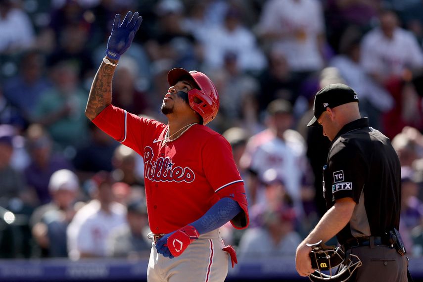 MLB: Johan Camargo pega su primer cuadrangular con Phillies
