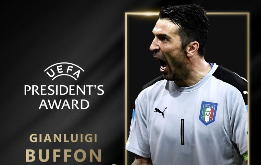 Gianluigi Buffon recibirá el Premio Presidente de la UEFA