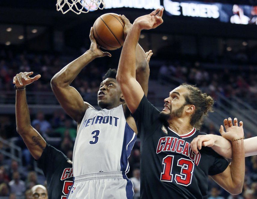 Pistons mejoran a 3-0; superan a Bulls en alargue