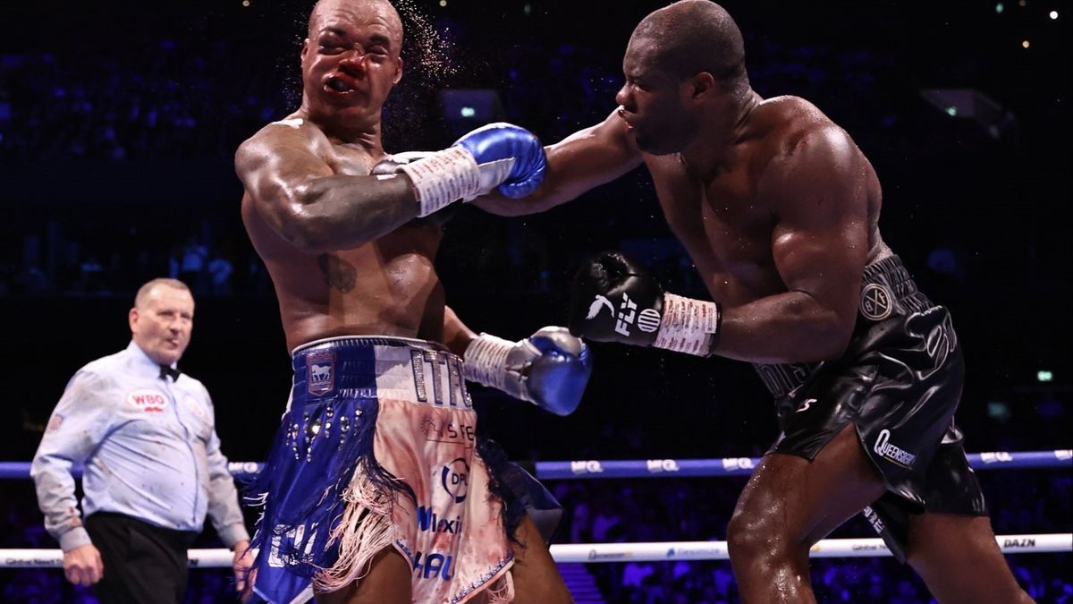 Daniel Dubois ganó una guerra británica ante Fabio Wardley Daniel Dubois ganó una guerra británica ante Fabio Wardley