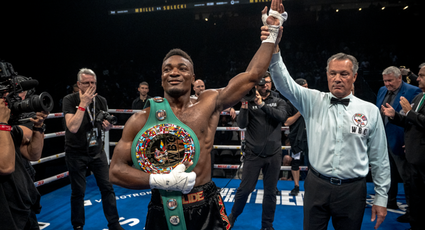 Christian Mbilli listo para demostrar su grandeza en velada Canelo-Crawford