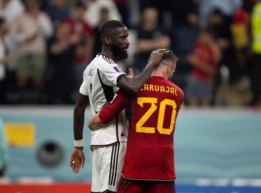 Antonio Rüdiger pidió a Carvajal que ganen a Japón en Zona Mixta