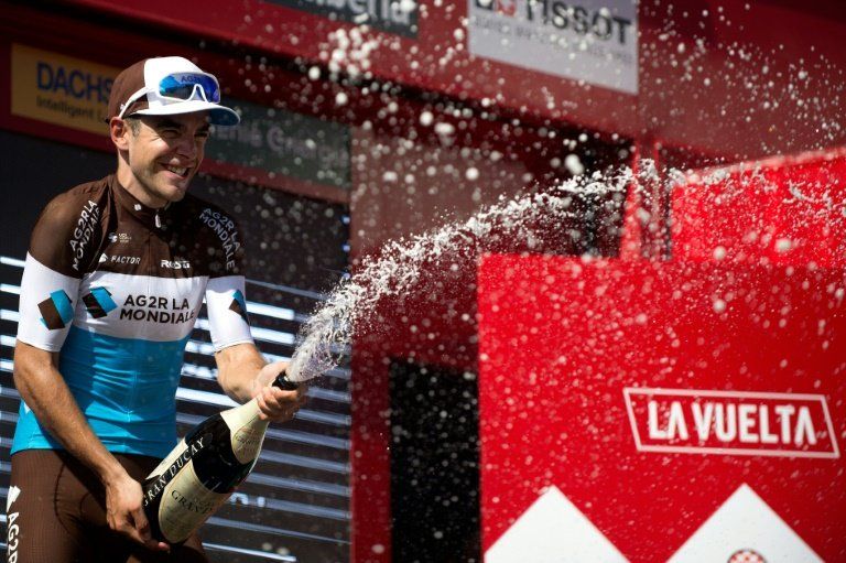 Gallopin gana la séptima etapa de la Vuelta, Valverde segundo en la general