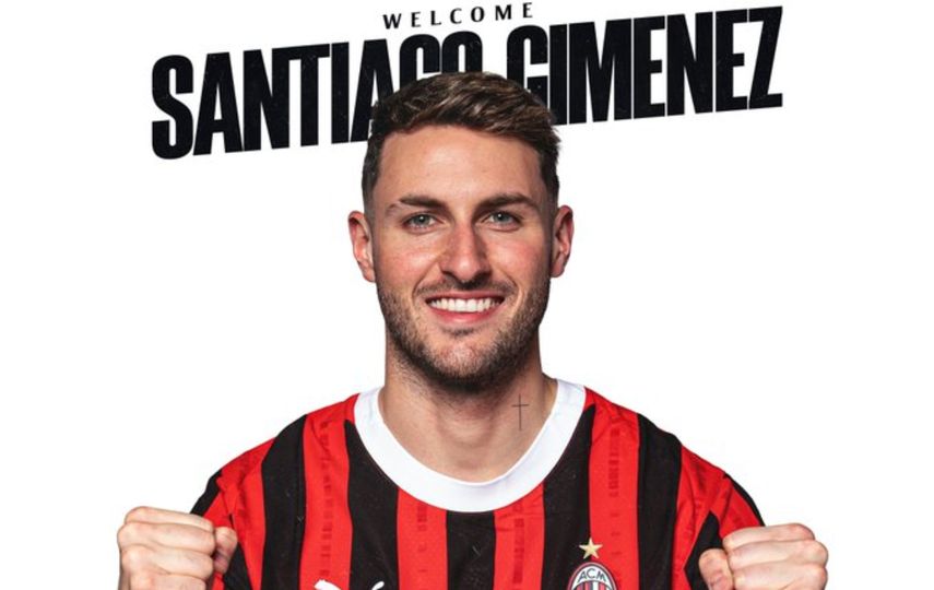 AC Milan hace oficial el fichaje de Santiago Giménez
