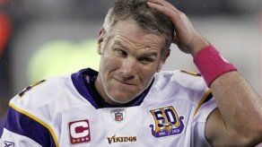 NFL: Favre en duda para próximo partido de los Vikings