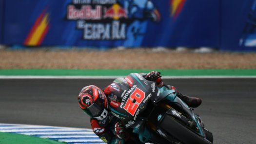 Quartararo sorprende y saldrá primero en el GP de España