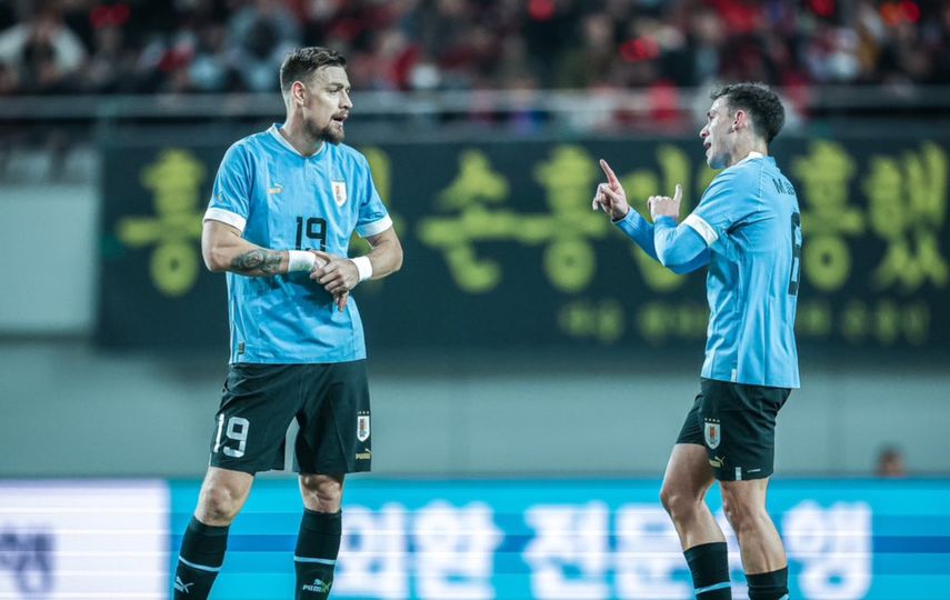 Con gol de Valverde y dos debuts, Uruguay empató 1-1 con Japón en