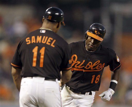 Félix Pie completa el ciclo para los Orioles