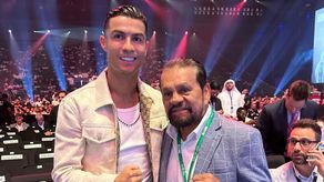 Manos de Piedra Roberto Durán comparte junto a Cristiano Ronaldo en Arabia Saudita