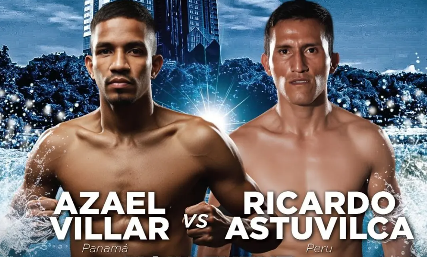 Panameño Azael Villar estelarizará velada en New York