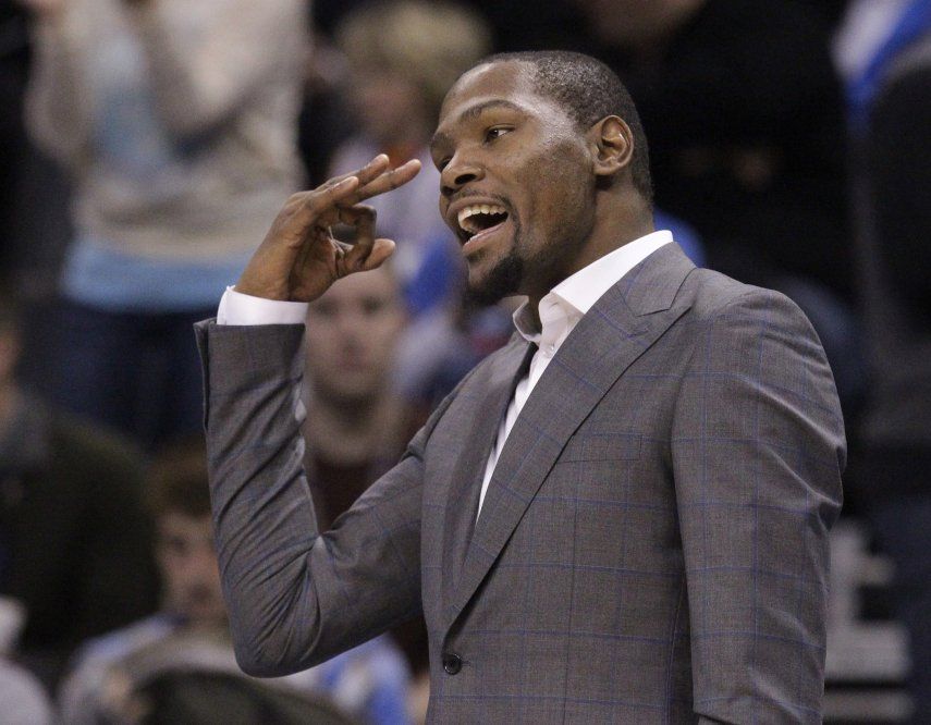 Durant probablemente no juegue el resto de temporada