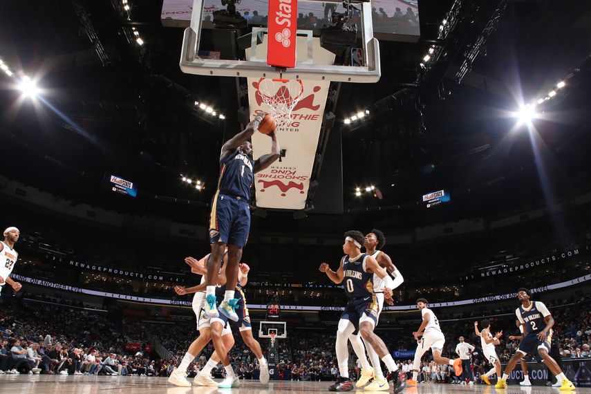 NBA: Zion Williamson volvió a la alineación de los Pelicans