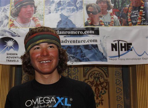 El escalador más joven del Everest anuncia nuevo objetivo