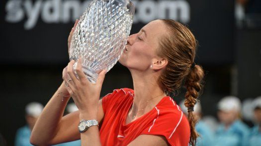 La checa Kvitova se impone en Sídney