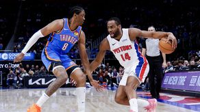 NBA: Los líderes Thunder sufren derrota ante Pistons
