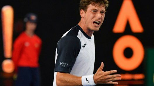 Carreño cae con Nishikori y se marcha en cólera del Abierto de Australia