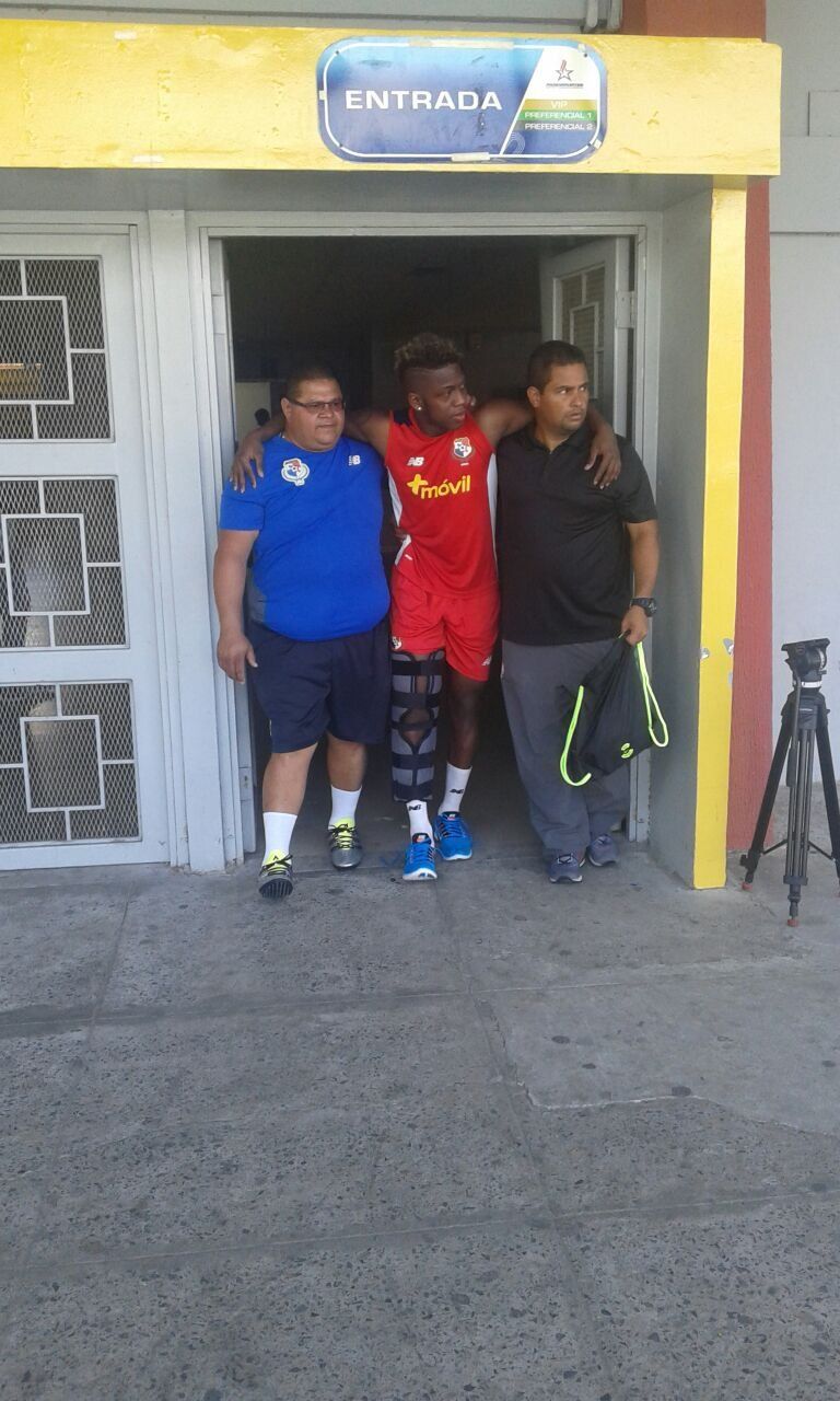 José Luis Rodríguez sufre lesión en el entrenamiento de la sub-20