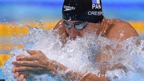 Edgar Crespo quedó de 32 en los 50 metros pecho del Mundial en Budapest