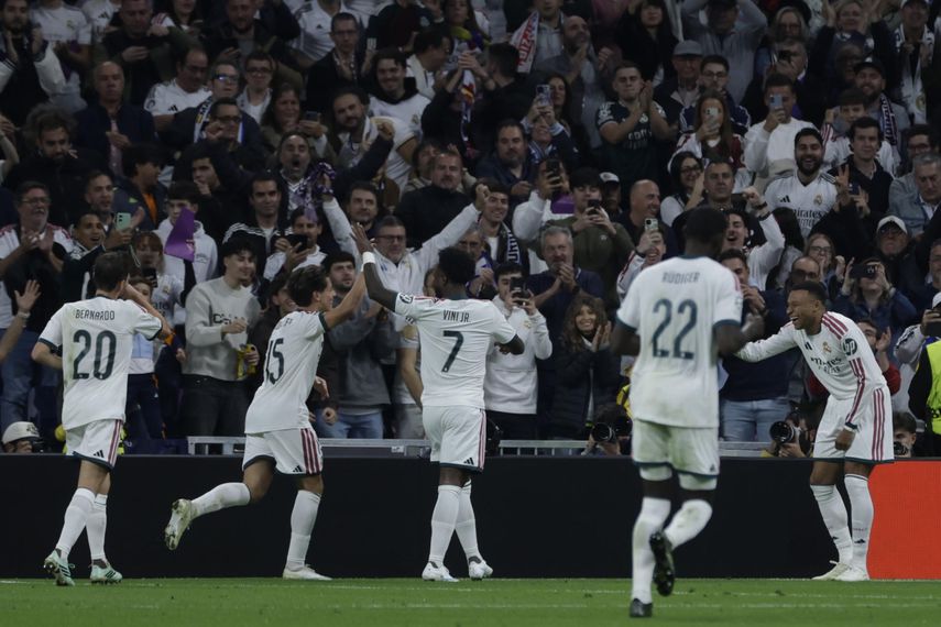 Champions League: Real Madrid golea al RB Leipzig en la jornada 3