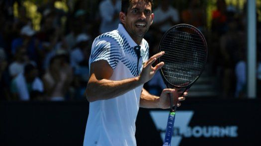 Los colombianos Galán y Giraldo y el español García avanzan en el torneo ATP de Houston