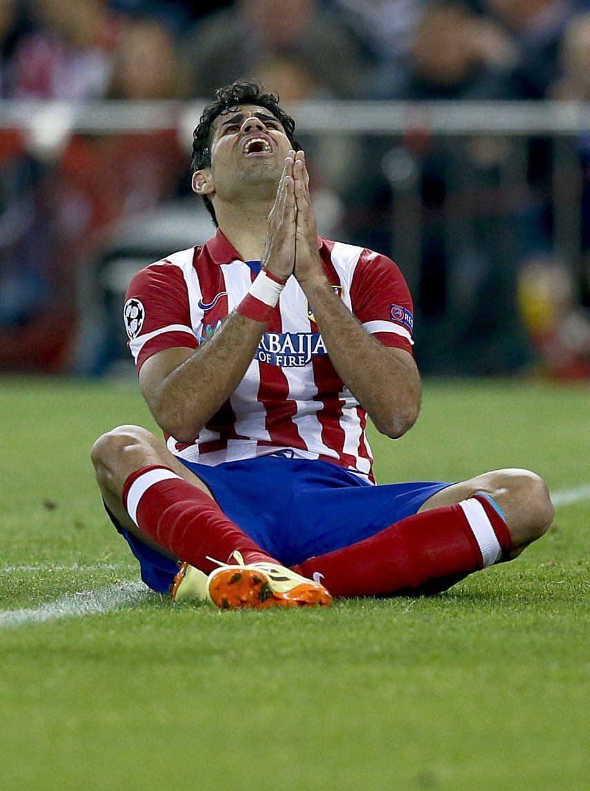 Champions: Diego Costa sale lesionado