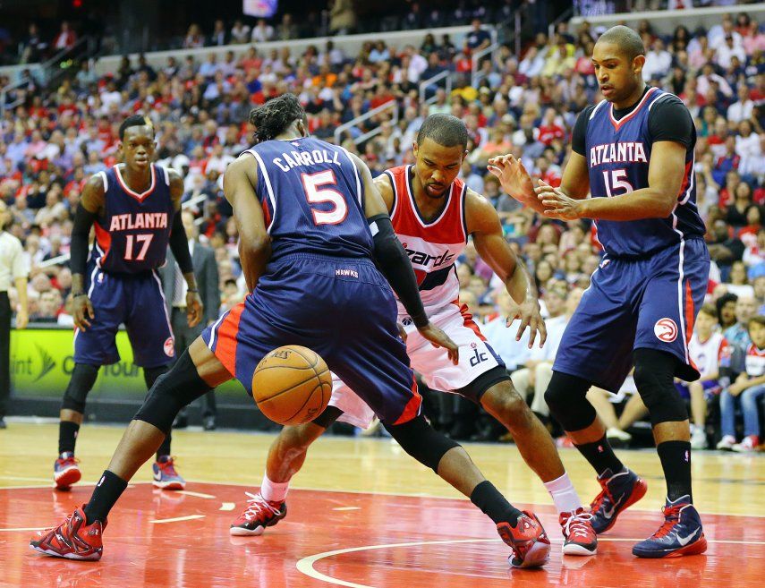 Los Hawks reaccionan y empatan serie con Wizards