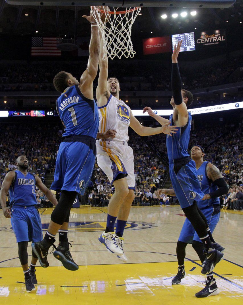 NBA: Warriors 128, Mavericks 120; Thompson anota 40
