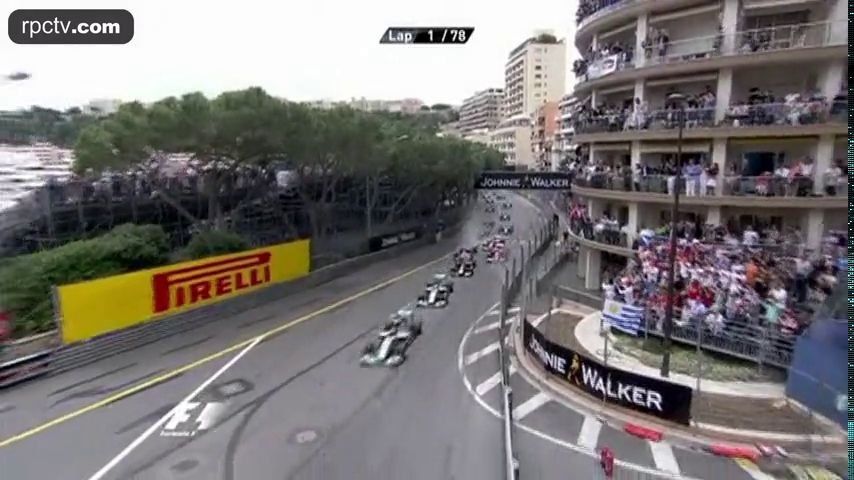 Rosberg resiste a Hamilton y gana GP de Mónaco