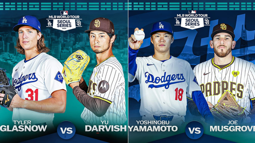 MLB: Dodgers y Padres anunciaron abridores para serie en Seúl