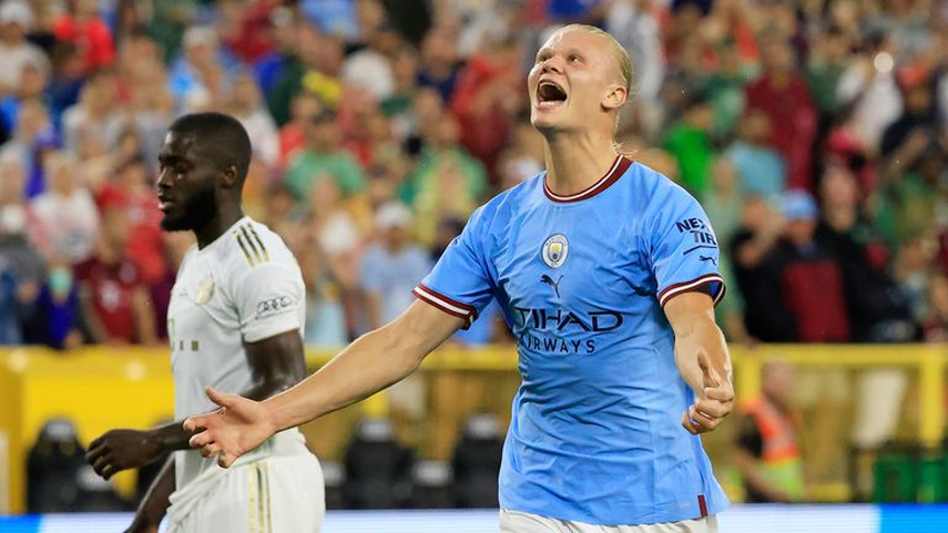 Erling Haaland hizo historia con su gol ante el Bayern Múnich&nbsp;