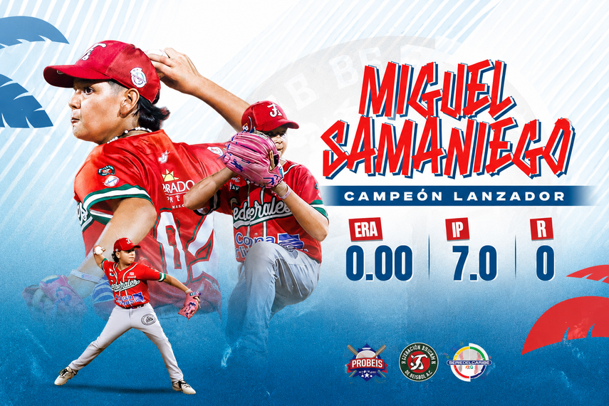Serie del Caribe Kids 2026: Miguel Samaniego