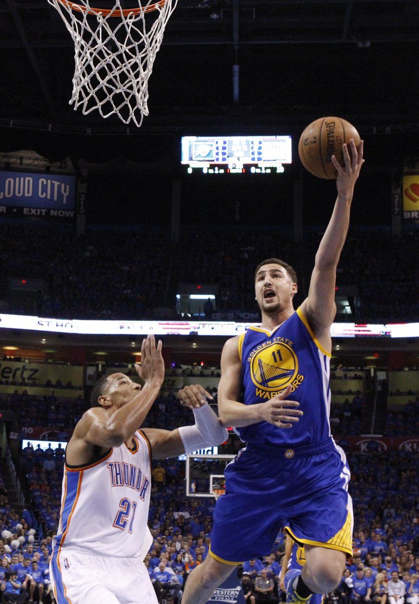Thompson salva la temporada de Golden State ante Oklahoma