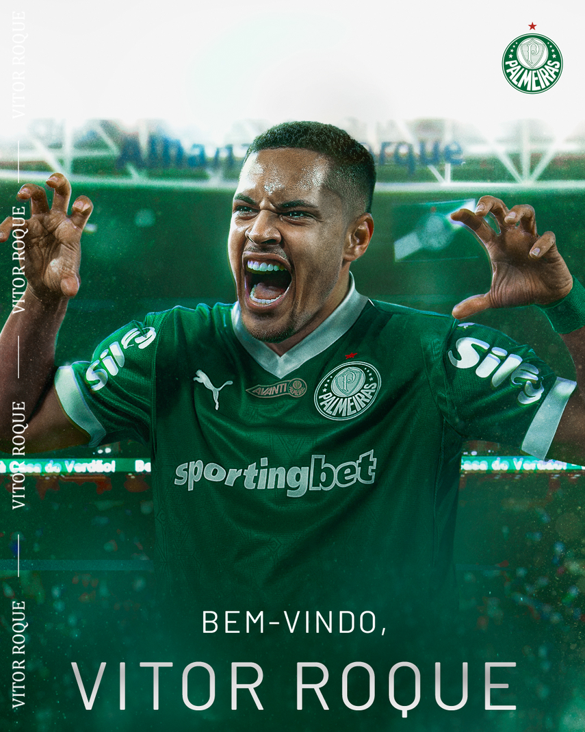 El delantero brasileño Vitor Roque deja Europa y ficha con el Palmeiras