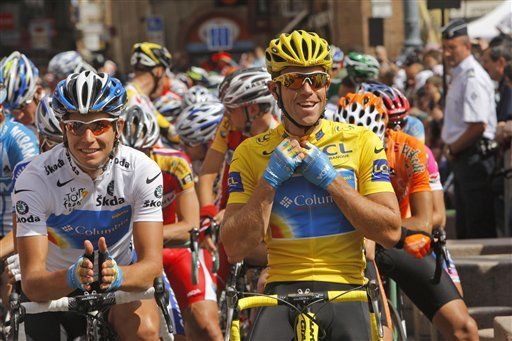 Evans cae en novena etapa del Tour de Francia