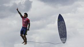 París 2024: Gabriel Medina brilló con su actuación en Teahupoo