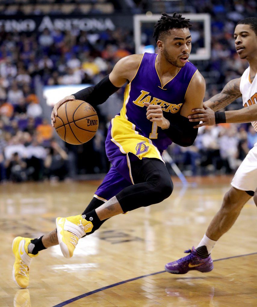 Russell anota 28 puntos, los Lakers logran ganar a Phoenix